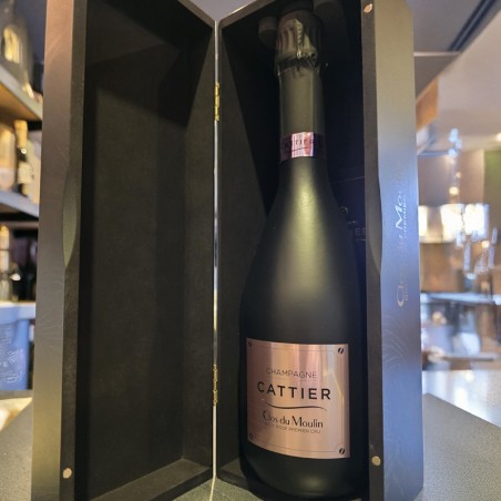 Clos du Moulin Coffret bois - Champagne Cattier
